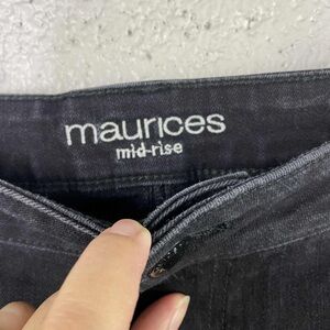 Maurices Charcoal Mid-Rise Denim
